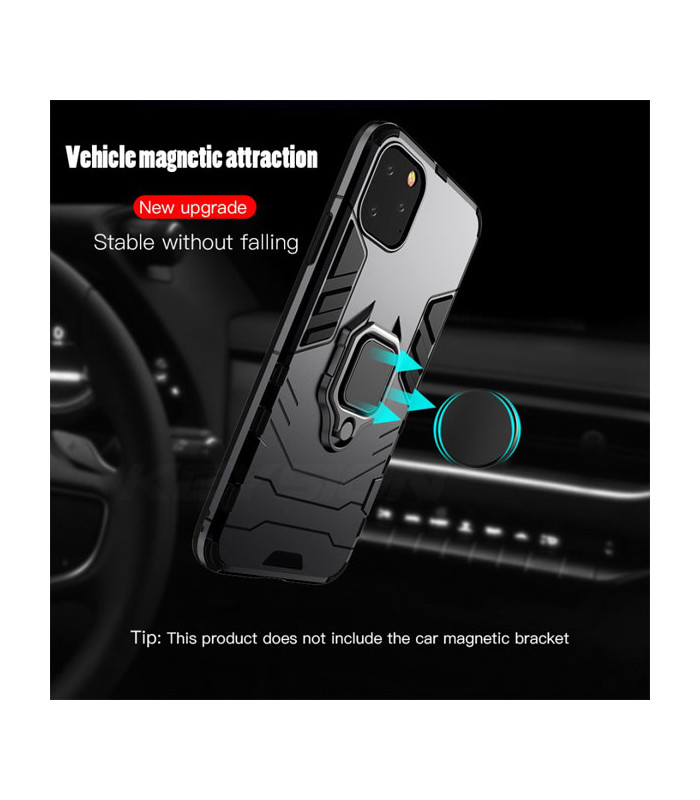 کاور محافظ کیشن مدل Keysion Shockproof Armor Ring Holder مناسب برای گوشی Apple iPhone 11 Pro