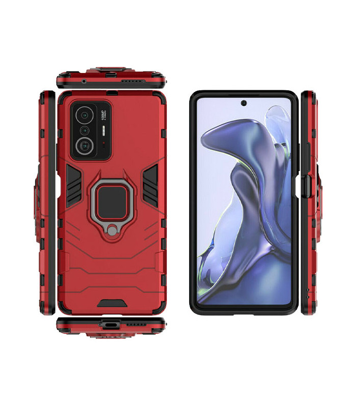 کاور محافظ کیشن مدل Keysion Shockproof Armor Ring Holder مناسب برای گوشی Xiaomi 11T/11T Pro
