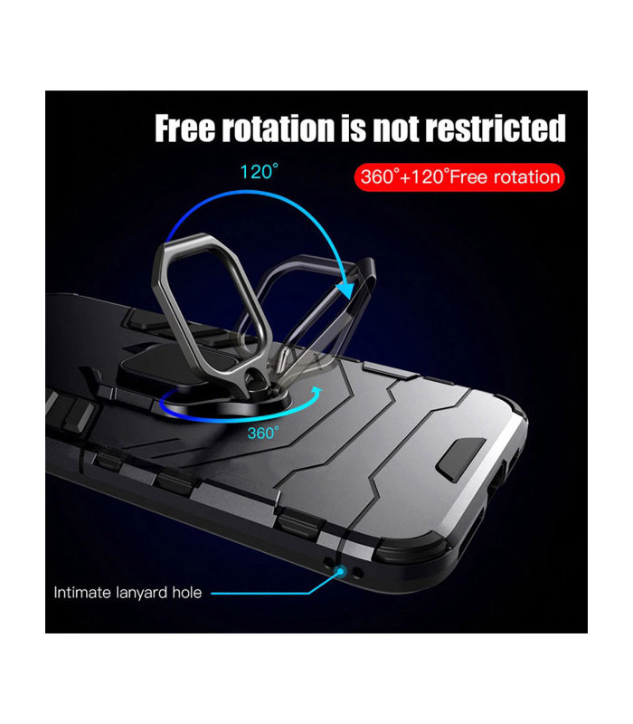 کاور محافظ کیشن مدل Keysion Shockproof Armor Ring Holder مناسب برای گوشی Apple iPhone 12 Pro Max