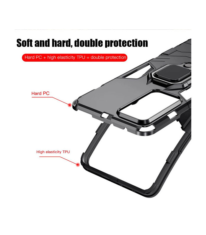 کاور محافظ کیشن مدل Keysion Shockproof Armor Ring Holder مناسب برای گوشی Xiaomi 12 Pro 5G