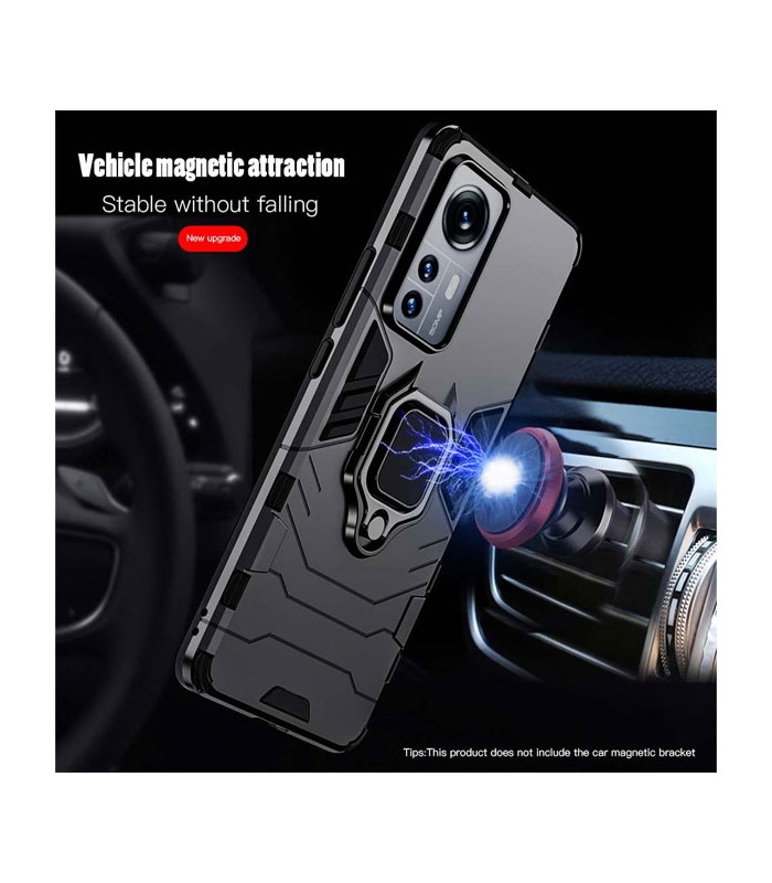 کاور محافظ کیشن مدل Keysion Shockproof Armor Ring Holder مناسب برای گوشی Xiaomi 12/12X