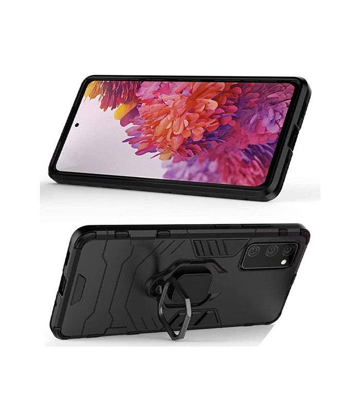 کاور محافظ کیشن مدل Keysion Shockproof Armor Ring Holder مناسب برای گوشی Samsung Galaxy S20 FE/S20 FE 5G