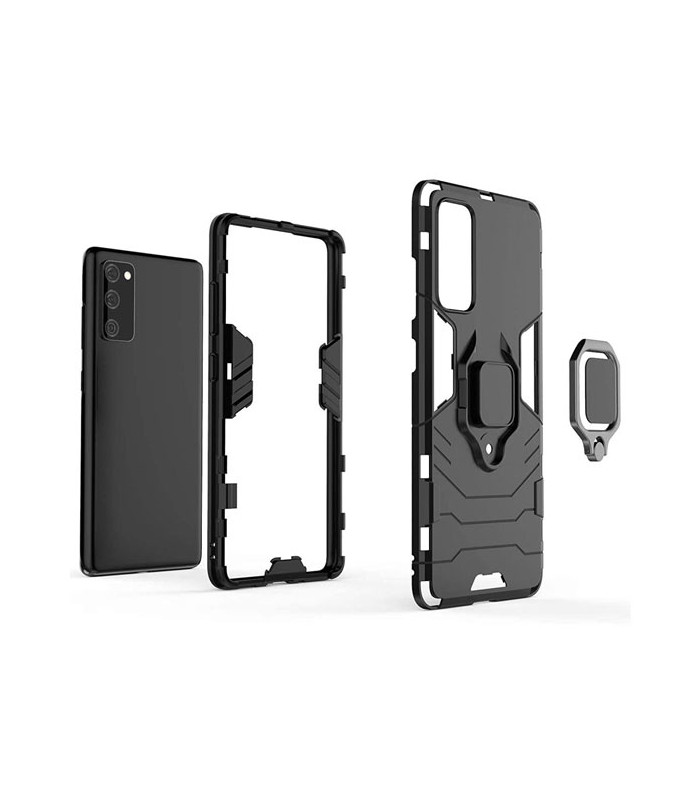 کاور محافظ کیشن مدل Keysion Shockproof Armor Ring Holder مناسب برای گوشی Samsung Galaxy S20 FE/S20 FE 5G