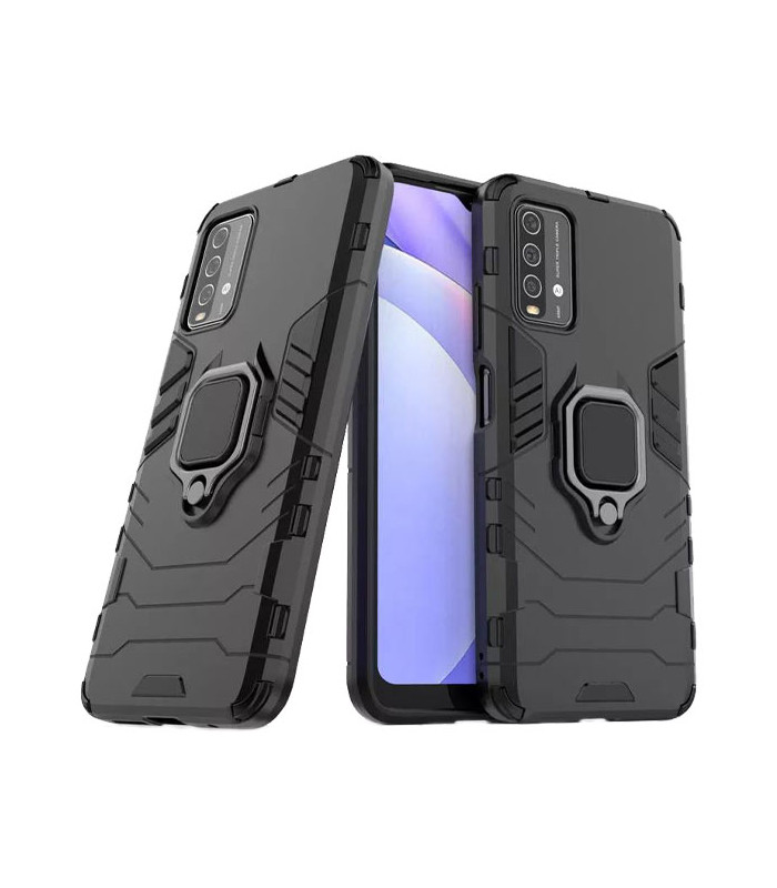 کاور محافظ کیشن مدل Keysion Shockproof Armor Ring Holder مناسب برای گوشی Xiaomi Redmi Note 9 4G/Redmi 9 Power/Redmi 9T