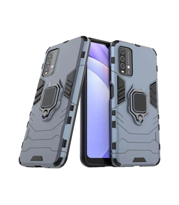 کاور محافظ کیشن مدل Keysion Shockproof Armor Ring Holder مناسب برای گوشی Xiaomi Redmi Note 9 4G/Redmi 9 Power/Redmi 9T