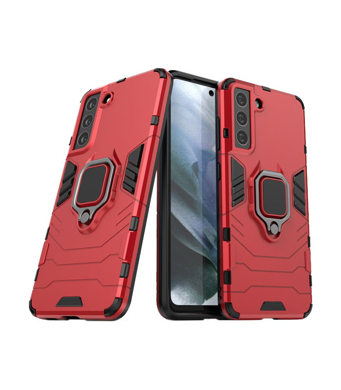 کاور محافظ کیشن مدل Keysion Shockproof Armor Ring Holder مناسب برای گوشی Samsung Galaxy S21 FE 5G