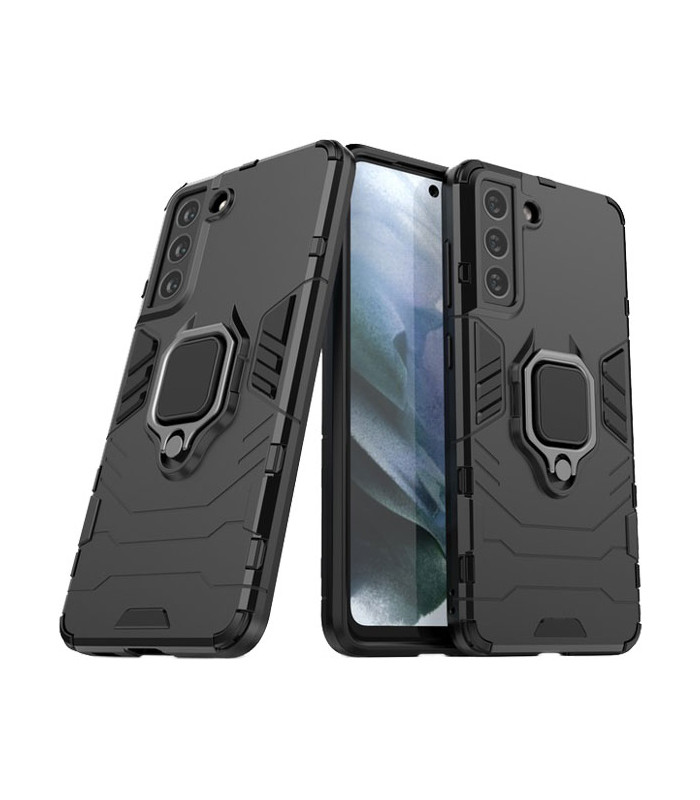کاور محافظ کیشن مدل Keysion Shockproof Armor Ring Holder مناسب برای گوشی Samsung Galaxy S21 FE 5G