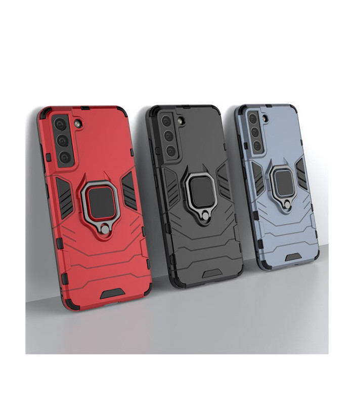 کاور محافظ کیشن مدل Keysion Shockproof Armor Ring Holder مناسب برای گوشی Samsung Galaxy S21 FE 5G