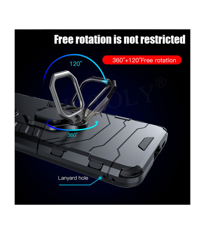 کاور محافظ کیشن مدل Keysion Shockproof Armor Ring Holder مناسب برای گوشی OnePlus 9R