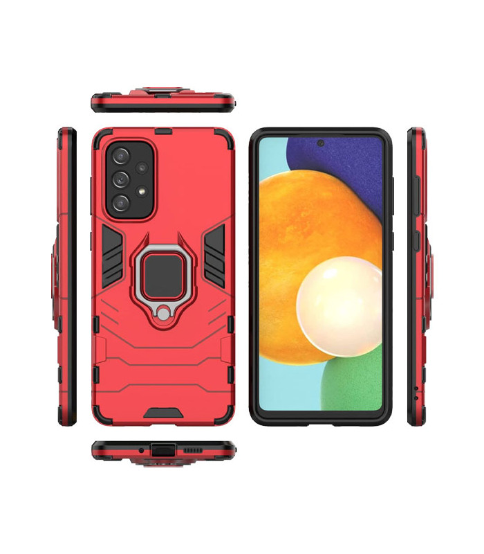 کاور محافظ کیشن مدل Keysion Shockproof Armor Ring Holder مناسب برای گوشی Samsung Galaxy A73