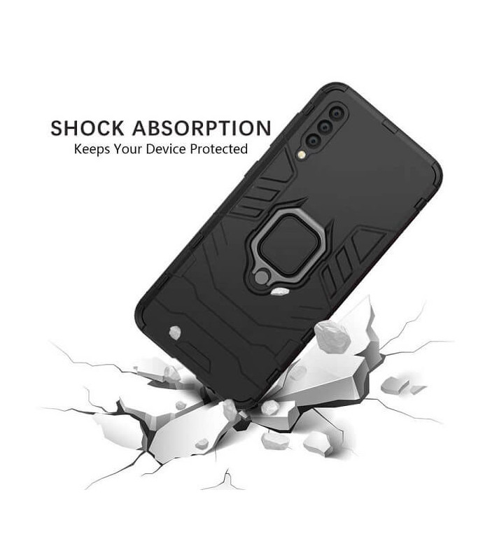 کاور محافظ کیشن مدل Keysion Shockproof Armor Ring Holder مناسب برای گوشی Samsung Galaxy A50/A50s/A30s