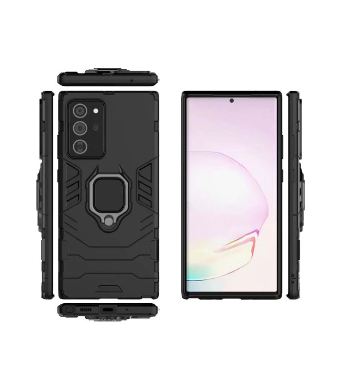 کاور محافظ کیشن مدل Keysion Shockproof Armor Ring Holder مناسب برای گوشی Samsung Galaxy Note 20 Ultra
