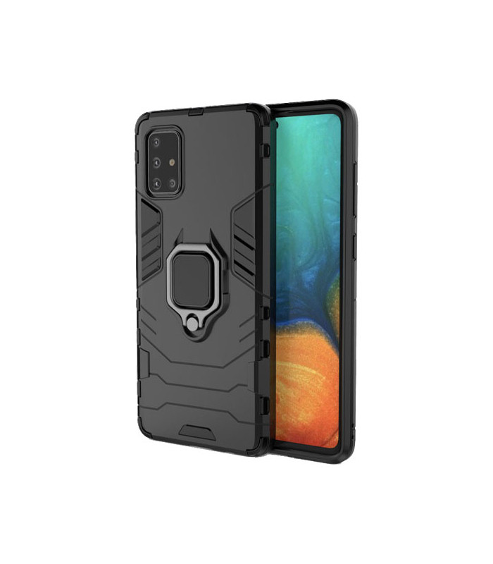 کاور محافظ کیشن مدل Keysion Shockproof Armor Ring Holder مناسب برای گوشی Samsung Galaxy A51 4G