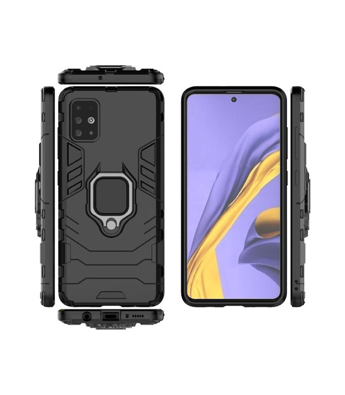 کاور محافظ کیشن مدل Keysion Shockproof Armor Ring Holder مناسب برای گوشی Samsung Galaxy A51 4G