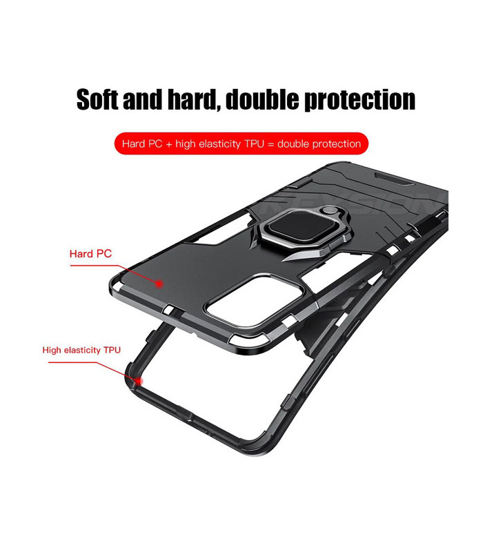 کاور محافظ کیشن مدل Keysion Shockproof Armor Ring Holder مناسب برای گوشی Samsung Galaxy S20 Ultra