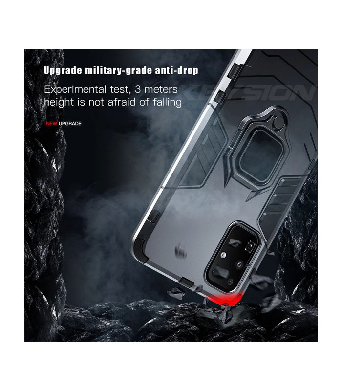 کاور محافظ کیشن مدل Keysion Shockproof Armor Ring Holder مناسب برای گوشی Samsung Galaxy S20 Ultra