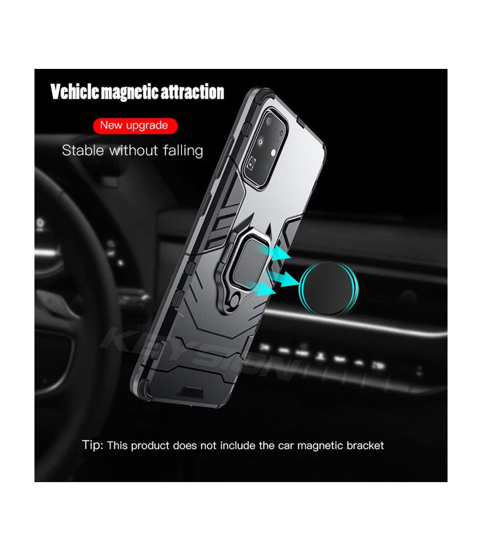 کاور محافظ کیشن مدل Keysion Shockproof Armor Ring Holder مناسب برای گوشی Samsung Galaxy S20 Ultra