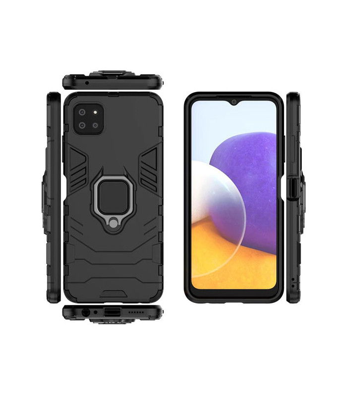 کاور محافظ کیشن مدل Keysion Shockproof Armor Ring Holder مناسب برای گوشی Samsung Galaxy A22 5G