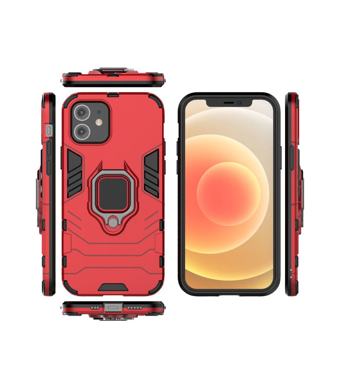 کاور محافظ کیشن مدل Keysion Shockproof Armor Ring Holder مناسب برای گوشی Apple iPhone 12 mini