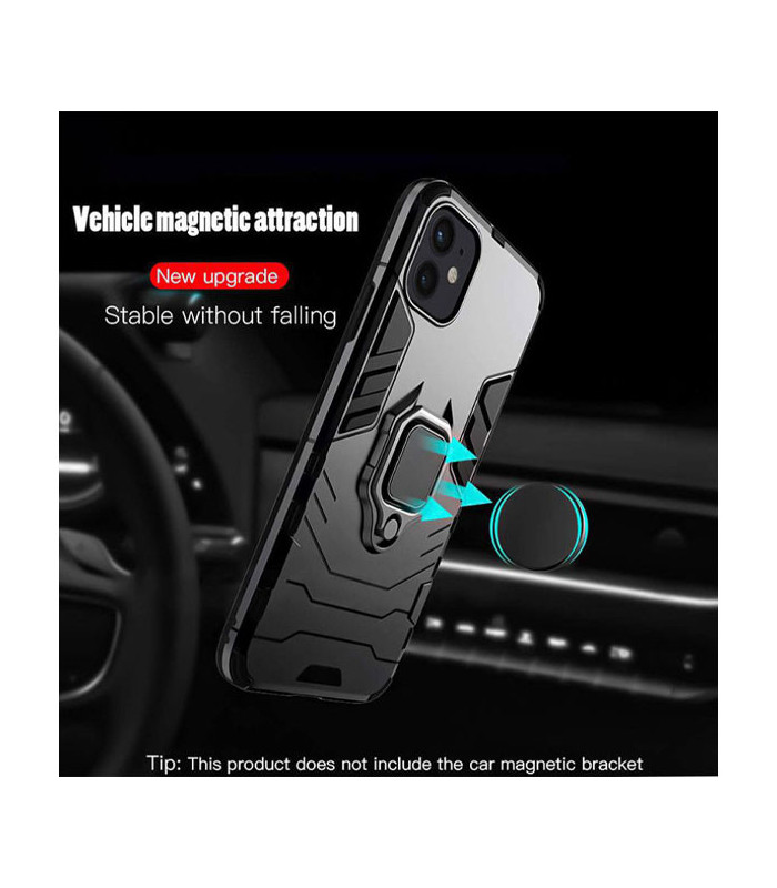 کاور محافظ کیشن مدل Keysion Shockproof Armor Ring Holder مناسب برای گوشی Apple iPhone 12 mini