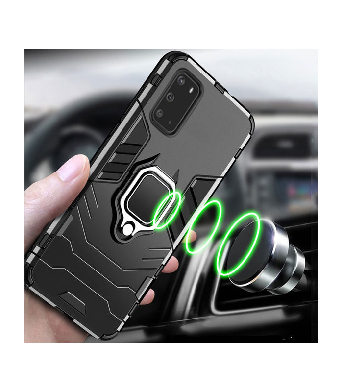 کاور محافظ کیشن مدل Keysion Shockproof Armor Ring Holder مناسب برای گوشی Samsung Galaxy S20