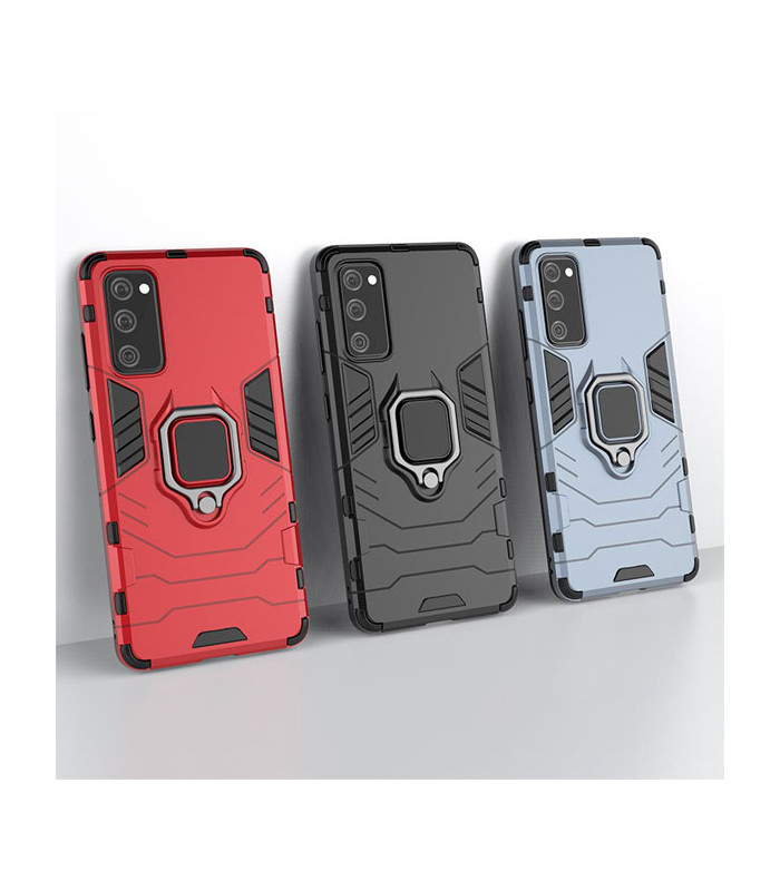 کاور محافظ کیشن مدل Keysion Shockproof Armor Ring Holder مناسب برای گوشی Samsung Galaxy S20
