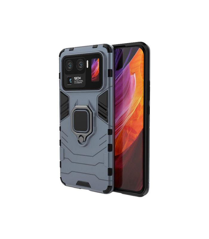 کاور محافظ کیشن مدل Keysion Shockproof Armor Ring Holder مناسب برای گوشی Xiaomi Mi 11 Ultra