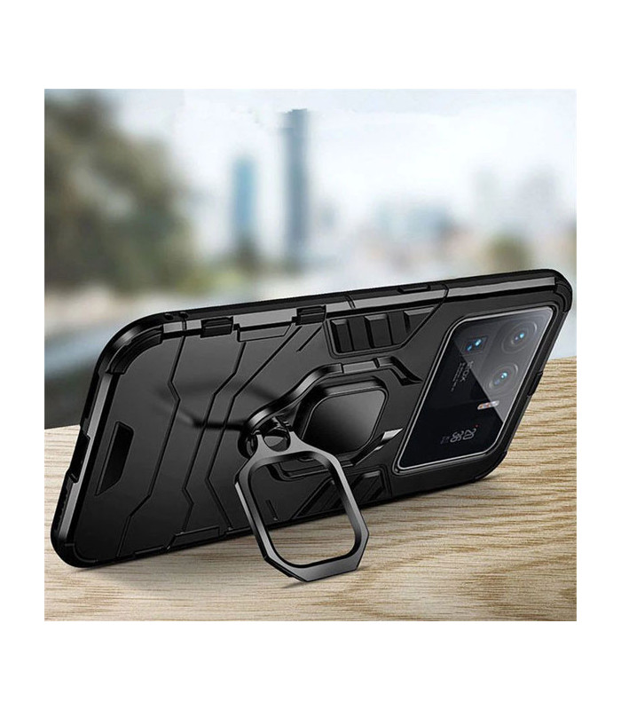 کاور محافظ کیشن مدل Keysion Shockproof Armor Ring Holder مناسب برای گوشی Xiaomi Mi 11 Ultra