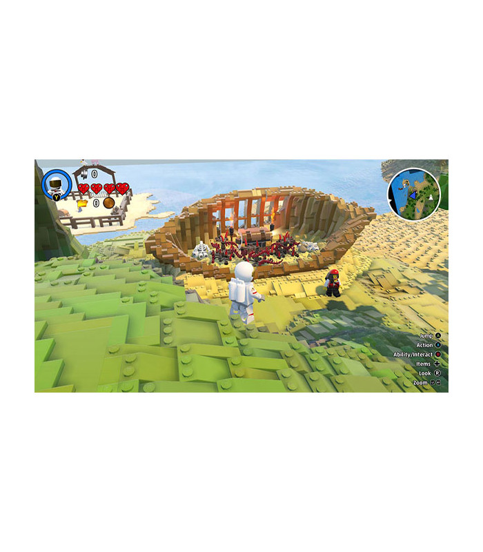 بازی LEGO Worlds برای پلی استیشن 4