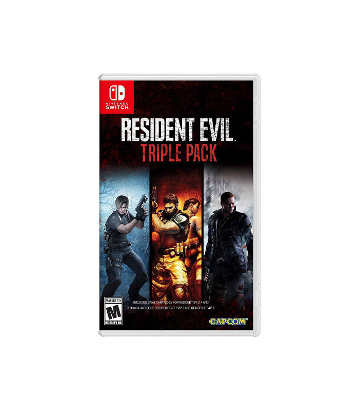 بازی Resident Evil Triple Pack برای نینتندو سوییچ