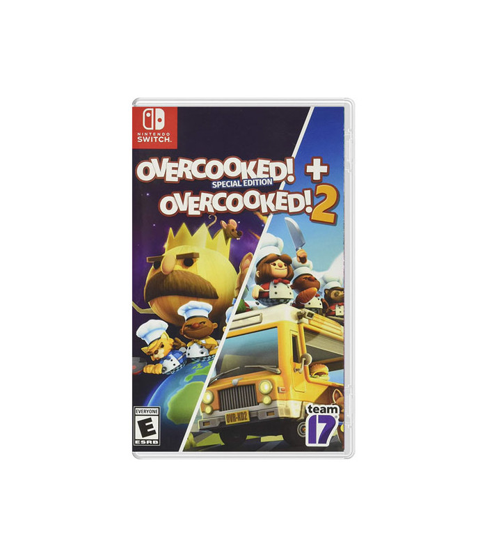 بازی !Overcooked نسخه ویژه + بازی Overcooked! 2 برای نینتندو سوییچ