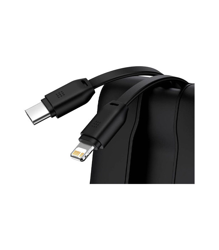 پاوربانک باسئوس مدل Elf Digital Display PPJL010001 با ظرفيت 10000 ميلی آمپر ساعت