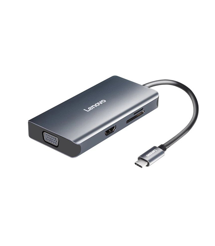 هاب 7 پورت لنوو مدل LX0807G New Multifunctional Type C