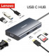 هاب 7 پورت لنوو مدل LX0807G New Multifunctional Type C