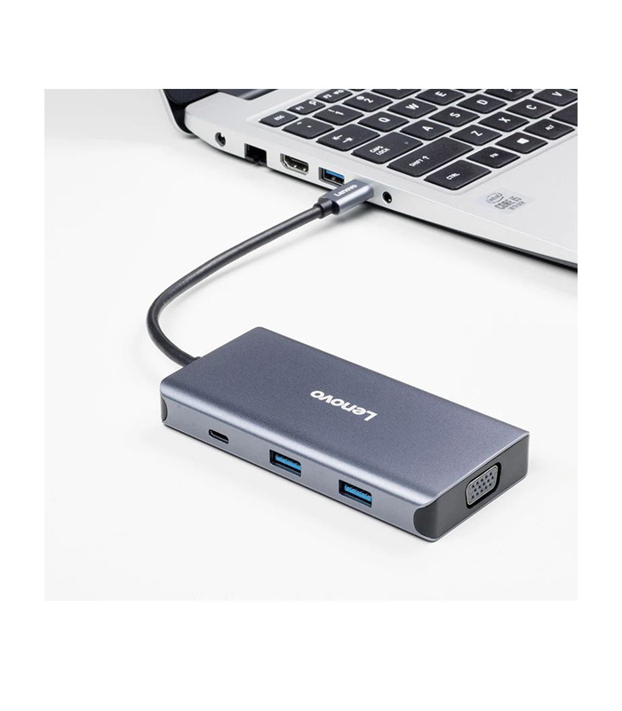 هاب 7 پورت لنوو مدل LX0807G New Multifunctional Type C