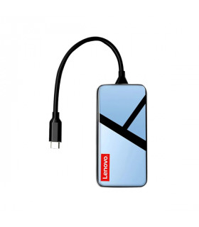 هاب 5 پورت لنوو مدل ER08 8 in 1 USB-C