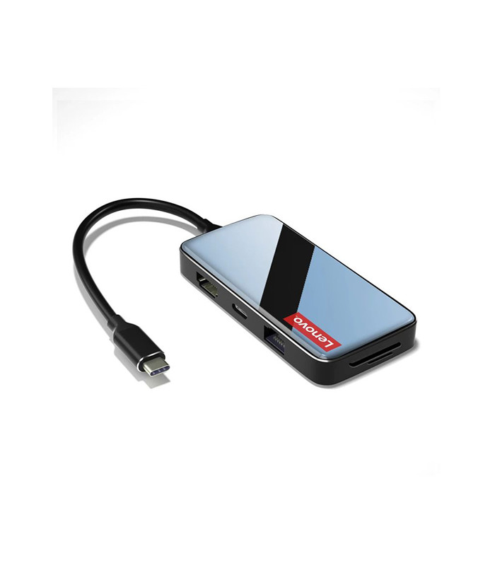 هاب 5 پورت لنوو مدل ER08 8 in 1 USB-C