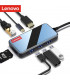 هاب 5 پورت لنوو مدل ER08 8 in 1 USB-C