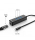 هاب 4 پورت لنوو مدل C625 4 in 1 Type C