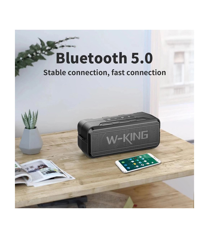 اسپیکر بلوتوثی قابل حمل دبلیو کینگ مدل S27