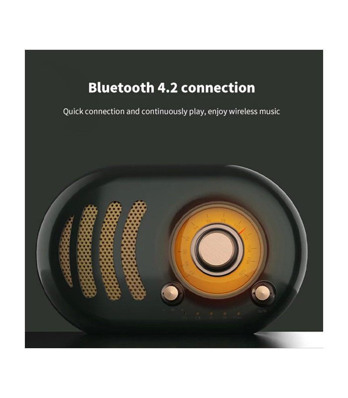 اسپیکر بلوتوثی ریمکس مدل RB-M31 Retro