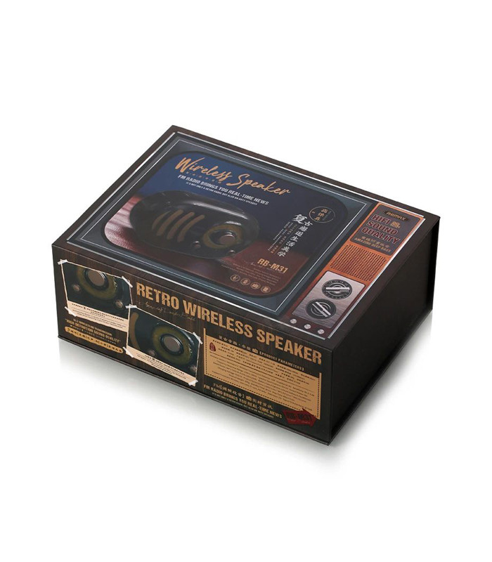 اسپیکر بلوتوثی ریمکس مدل RB-M31 Retro