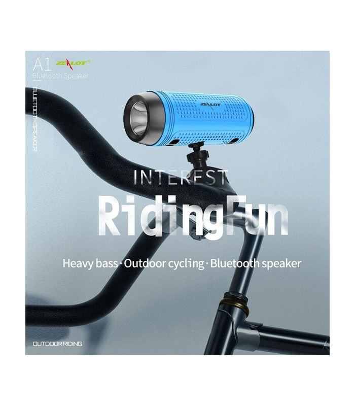 اسپیکر بلوتوثی زیلوت مدل A1 Sport Music Outdoor Flashlight