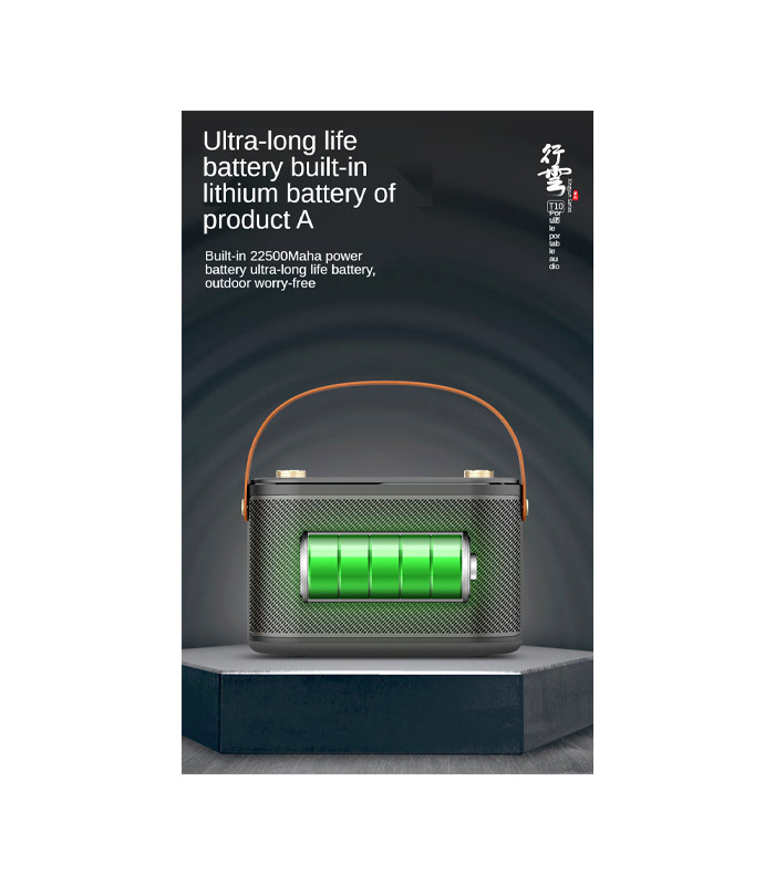 اسپیکر بلوتوثی قابل حمل دبلیو کینگ مدل T10