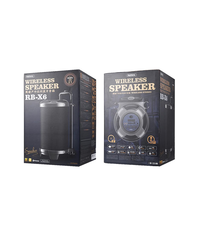 اسپیکر بلوتوثی ریمکس مدل RB-X6