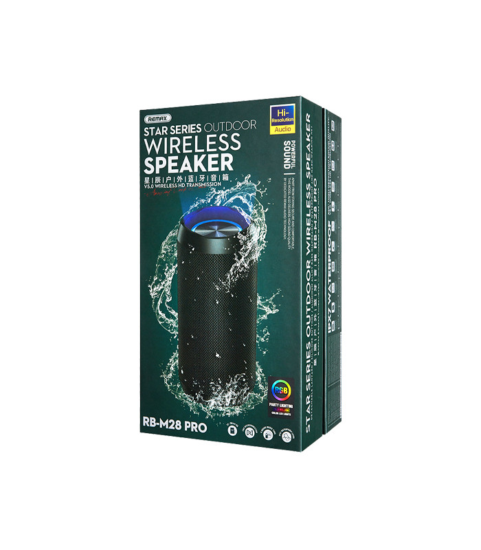 اسپیکر بلوتوثی ریمکس مدل RB-M28 Pro Star Series Outdoor