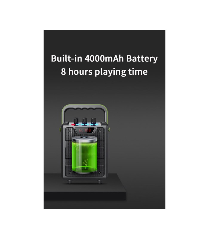 اسپیکر بلوتوثی قابل حمل دبلیو کینگ مدل H2S