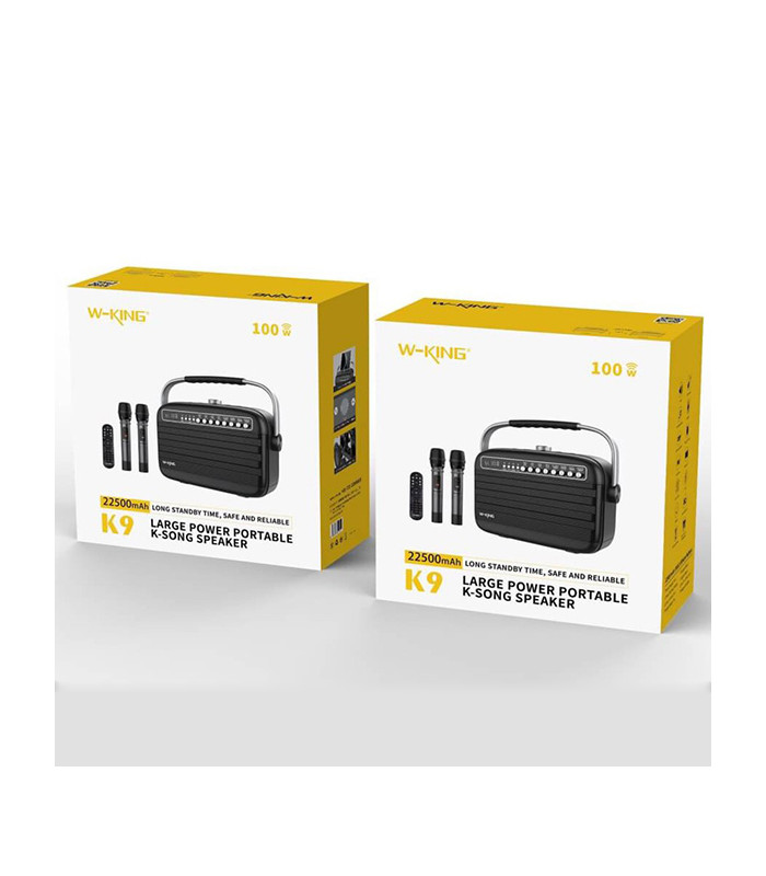 اسپیکر بلوتوثی دبلیو کینگ مدل K9