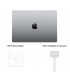لپ تاپ 14.2 اینچی اپل مدل MacBook Pro 14 (2021)-MKGP3 M1 Pro