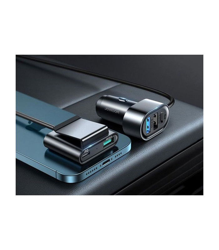 شارژر فندکی فست شارژ جویروم مدل JR-CL05 5 توان 72 وات